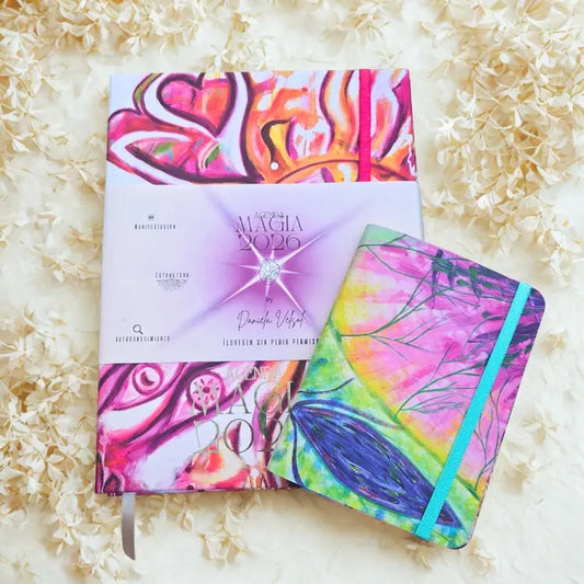 Agenda Magia 2026 + bitácora portable | Pack esencial